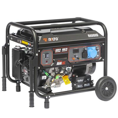 Генератор бензиновий RATO R6000D-L2 (6 кВт) 32057 фото