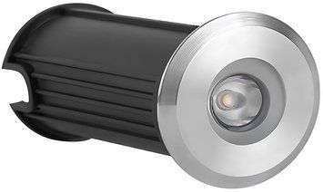 Прожектор світлодіодний Aquaviva HJ-RC-SS62, 1LED 3 Вт NW, з закладною 33064 фото