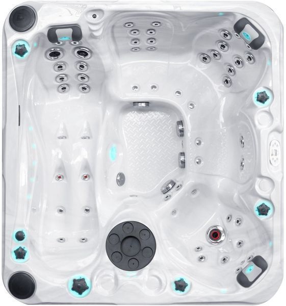СПА-басейн Passion Spas Pleasure (215х200х91 см), Сріблясто-білий 34142 фото