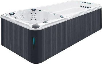 Плавальний SPA басейн Passion Spas Dynamic Deep (590x227x155 см), Сріблясто-білий 35579 фото