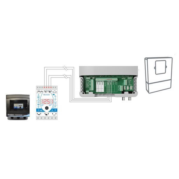 Панель управління фільтрацією Hayward H-POWER 230 В, 14 A (Таймер, Bluetooth) 21734 фото