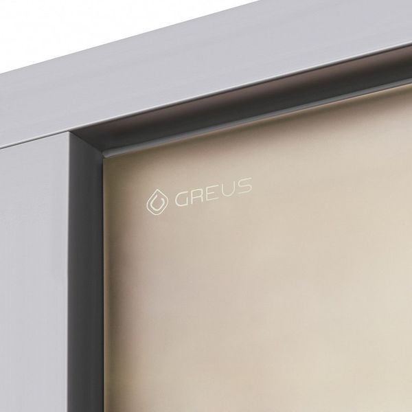 Стеклянная дверь для хамама GREUS Premium 70/190 бронза 107595 фото