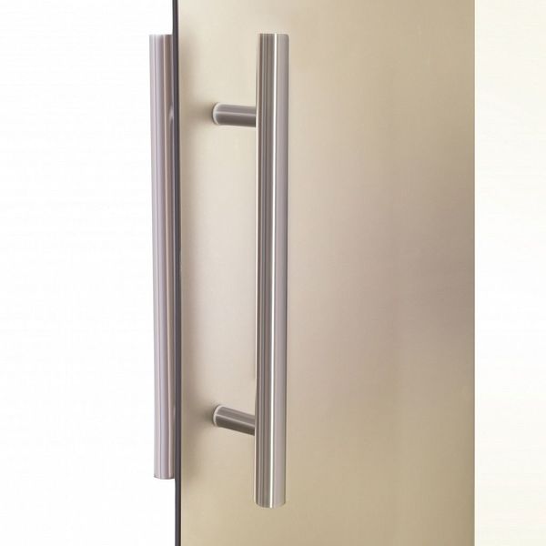 Стеклянная дверь для хамама GREUS Premium 70/200 бронза 109001 фото