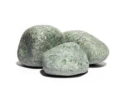 Камінь піроксеніт галтований (8-15 см) 20 кг для лазні та сауни 9_110732 фото
