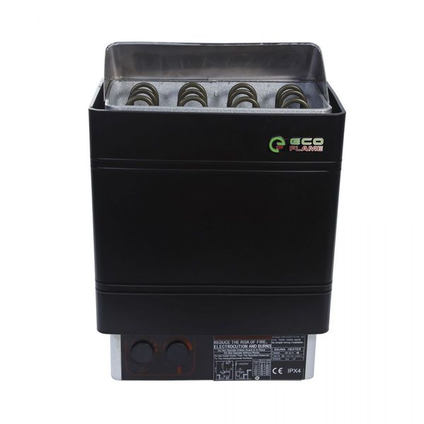 Электрокаменка для сауны и бани EcoFlame AMC 60-D 6 кВт + пульт CON4 106482 фото