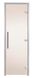 Стеклянная дверь для хамама GREUS Premium 80/200 бронза матовая 109004 фото 1