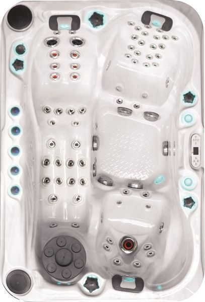 СПА-басейн Passion Spas Sensation (230x155x91 см), Сріблясто-білий 34150 фото
