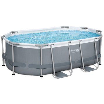 Каркасний басейн Bestway Power Steel 5614A (305х200х84 см) з картриджним фільтром 25137 фото