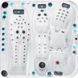 СПА-басейн Passion Spas Euphoria Mighty Wave (230x230x91 см), Сріблясто-білий 34152 фото 2