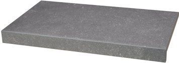 Бортова Г-подібна плитка Aquaviva Stellar Grey, 600x345x50(20) мм 33652 фото
