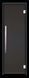 Скляні двері для хамаму GREUS Black Edition 70/190 Dark grey 1943244520 фото 1