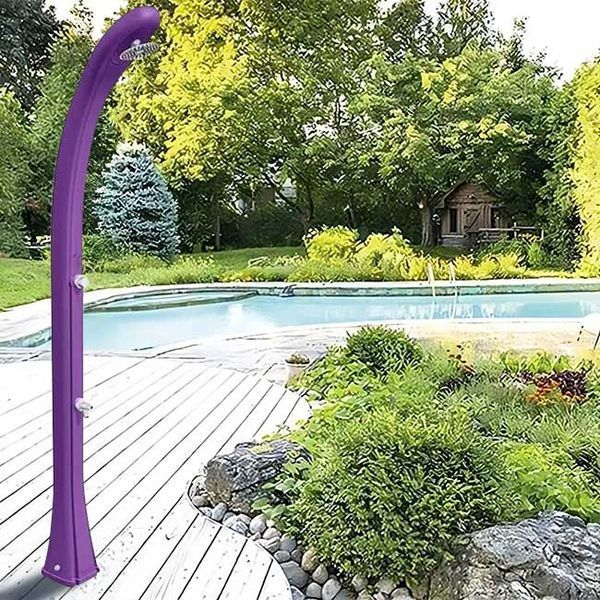 Душ сонячний Aquaviva So Happy з мийкою для ніг, фіолетовий DS-H221VO, 28 л 27099 фото