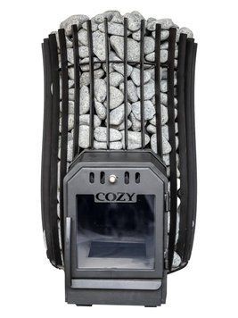 Дров'яна піч для лазні та сауни COZY 18 SW-TW виносна топка 2531209676 фото