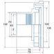 Форсунка всмоктувальна Hayward 3319 лайнер 17959 фото 2