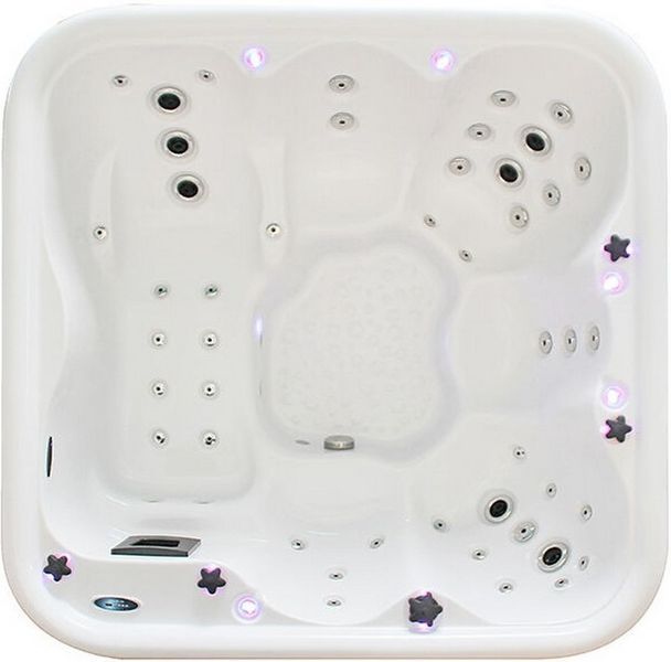 Гідромасажний басейн Passion Spas Corsica Superior (232x232x87 см), Білий 32985 фото