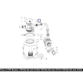 Втулка 2011026 для шланга Emaux FSP 11865 фото
