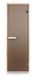 Стеклянная дверь для бани и сауны GREUS Classic матовая бронза 70/200 липа 107581 фото 1