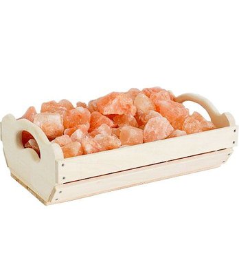 Ящик Greus с гималайской солью 10 кг для бани и сауны 104956 фото