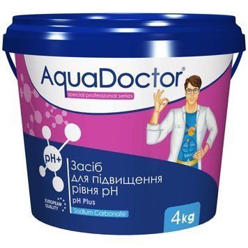 Засіб для підвищення pH AquaDoctor pH Plus 4 кг в гранулах 36559 фото