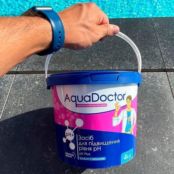 Засіб для підвищення pH AquaDoctor pH Plus 4 кг в гранулах 36559 фото