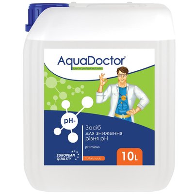 AquaDoctor pH Minus (Сірчана 35%) 10 л 25680 фото