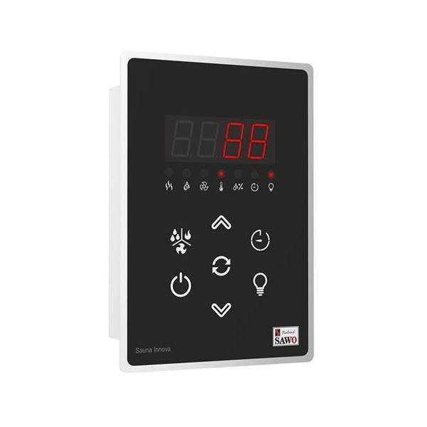 Електрокам'янка з парогенератором Sawo SCANDIA COMBI SCAC-90NS-P + Пульт керування 2.0 INC-S-C-V2 для лазні та сауни 9_112259 фото