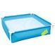 Дитячий басейн Bestway 56217 (122x122x30.5 см) блакитний 17435 фото 1