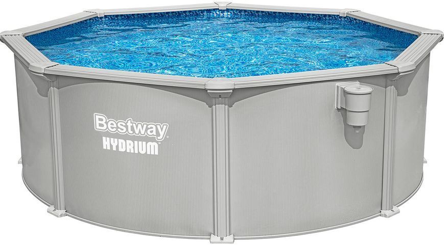 Збірний басейн Bestway Hydrium 56574 (360x122 см) з пісочним фільтром, драбиною та тентом 12311 фото