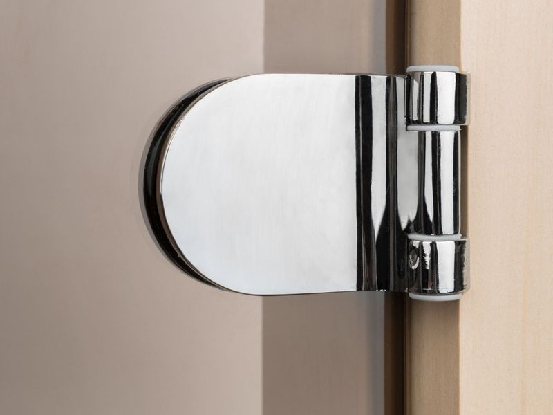 Стеклянная дверь для бани и сауны GREUS Classic матовая бронза 70/190 липа 107578 фото