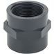 Муфта ПВХ Era US01175x2.1/2", з внутрішньою різьбою d75х2-1/2" 4061 фото 1