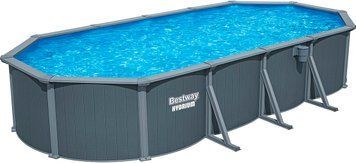 Збірний басейн Bestway Hydrium 561CW (732х366х132 см) з пісочним фільтром, драбиною та тентом 37846 фото