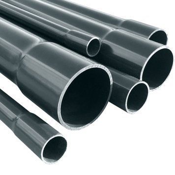 Труба ПВХ (PVC-U) напірна клейова Lareter PN25 d50 мм, без розтруба, 6 м 33918 фото