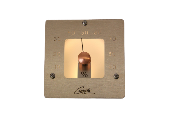 Гігрометр з підсвіткою Cariitti SQ для лазні та сауни 109010 фото