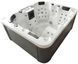 Гідромасажний басейн Aquajoy Como (190х160х82 см), Сріблясто-білий мармур 41071 фото 1