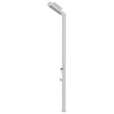 Душ вуличний Aquaviva Quick з LED підсвіткою та мийкою для ніг, білий Q825/9003-QL 33036 фото