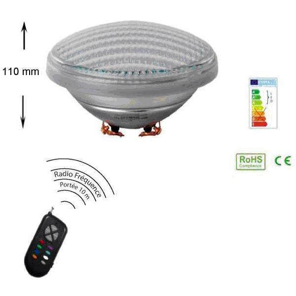 Лампа світлодіодна Aquaviva GAS PAR56-360 LED SMD White Warm 27688 фото