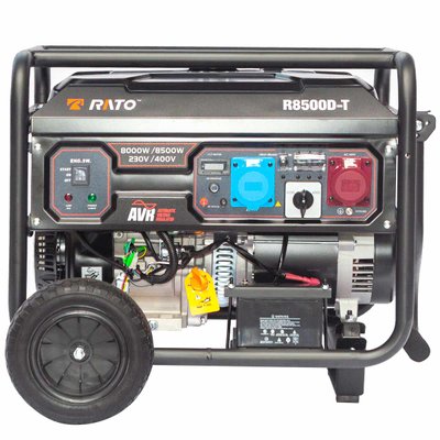 Генератор бензиновий трифазний RATO R8500D-T Full Power (8.5 кВт) 32058 фото