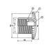 Форсунка стінова Hayward 3312 2" під бетон 17960 фото 2