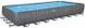 Каркасний басейн Bestway Grey 561KJ (956х488х132 см) з пісочним фільтром, тентом та драбиною 37845 фото 1