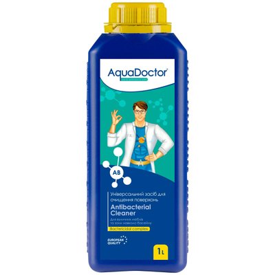 Універсальний засіб для очищення поверхонь AquaDoctor AB Antibacterial Cleaner 27778 фото