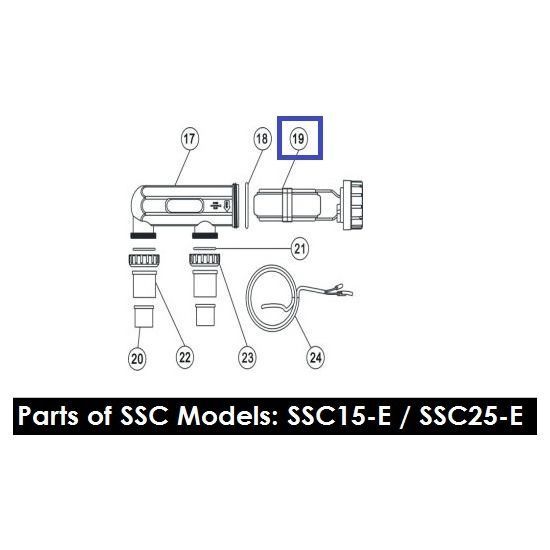 Змінна ячейка для Emaux SSC15 (08050018) 11914 фото