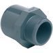 Муфта ПВХ Effast RGRAMG020A перехідна, із зовнішньою різьбою d20x25x3/8" 19065 фото 1