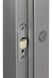 Стеклянная дверь для хамама GREUS прозрачная бронза 70/200 усиленная (3 петли) алюминий 108996 фото 2