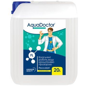 Коагулянт для басейну AquaDoctor FL 20 л рідкий 19516 фото
