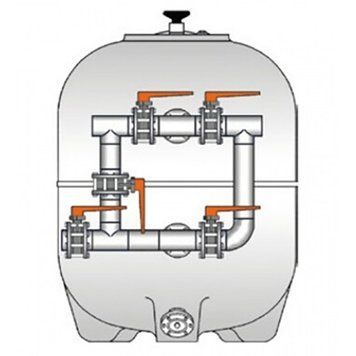 П&rsquo;ятикранова обв'язка Hayward HCB1604UN, 160 мм 15463 фото